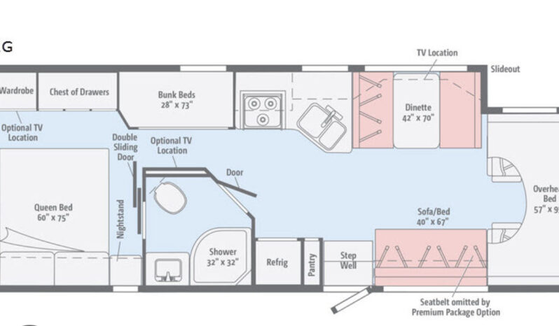 
								2017 Winnebago Class C RV MINNIE WINNIE full									